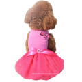 Neue High Fashion Hund Prinzessin Kleid Wind Rosa Pet Hochzeit Kleidung Haustier Hund Kleid